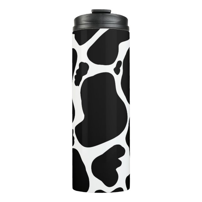 Bouteilles Isothermes Pots de vache noir simple Animal (Devant)