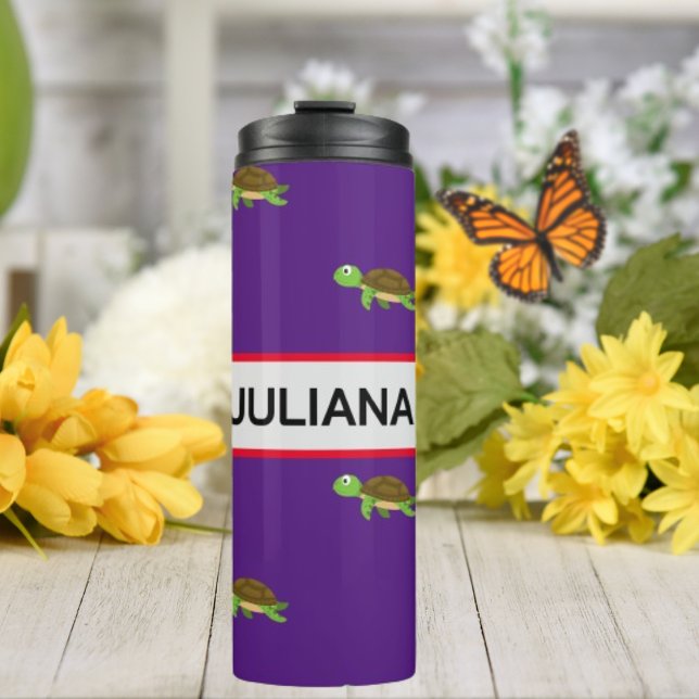 Bouteilles Isothermes Poule rouge moderne pourpre (Créateur téléchargé)