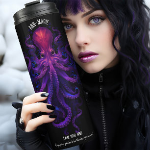 Bouteilles Isothermes Poupée gothique Kraken Thermal Tumbler