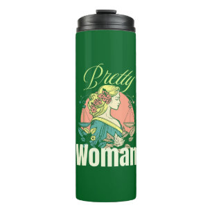 Bouteilles Isothermes Pretty Woman – Beauté Captivante Illustration