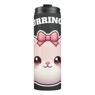 Bouteilles Isothermes Princesse Féline Design Rose Bow