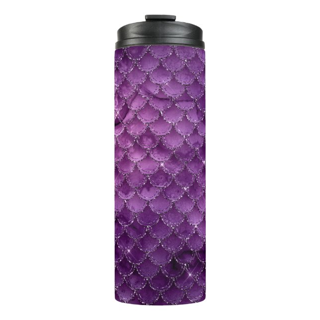 Bouteilles Isothermes Purple ombre Glam Mermaid (Devant)