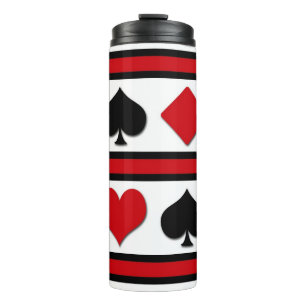Bouteilles Isothermes Quatre combinaisons de cartes