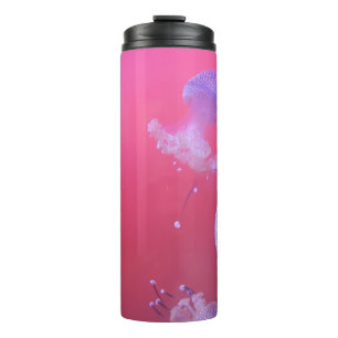 Bouteilles Isothermes Quirky Jellyfish in the Pink Water