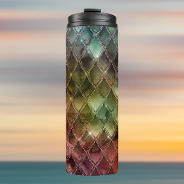 Bouteilles Isothermes Rainbow Dragon Scales Texture