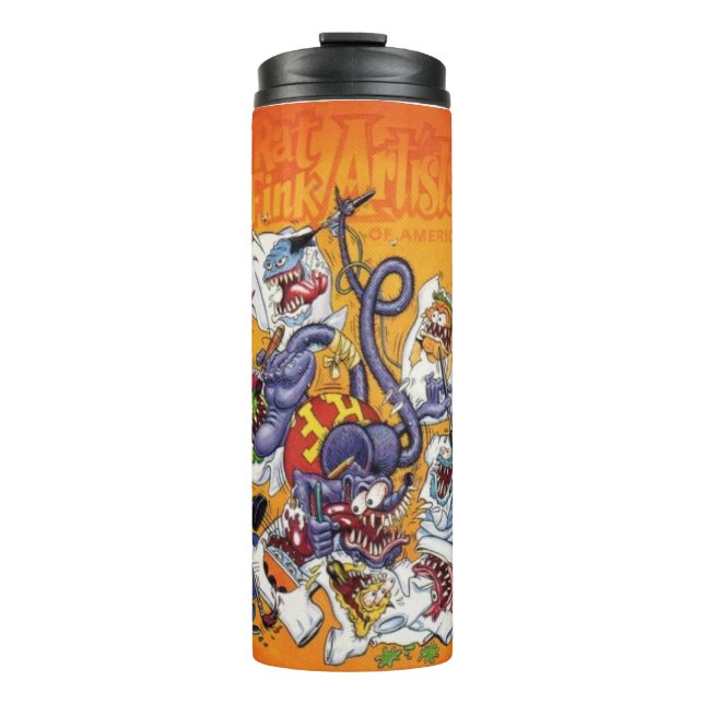 Bouteilles Isothermes Rat Fink 14 buvette à boisson chaude (Devant)