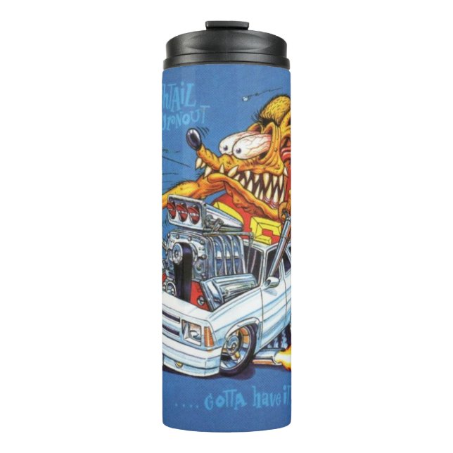 Bouteilles Isothermes Rat Fink 23 tournevis à boisson chaude (Devant)