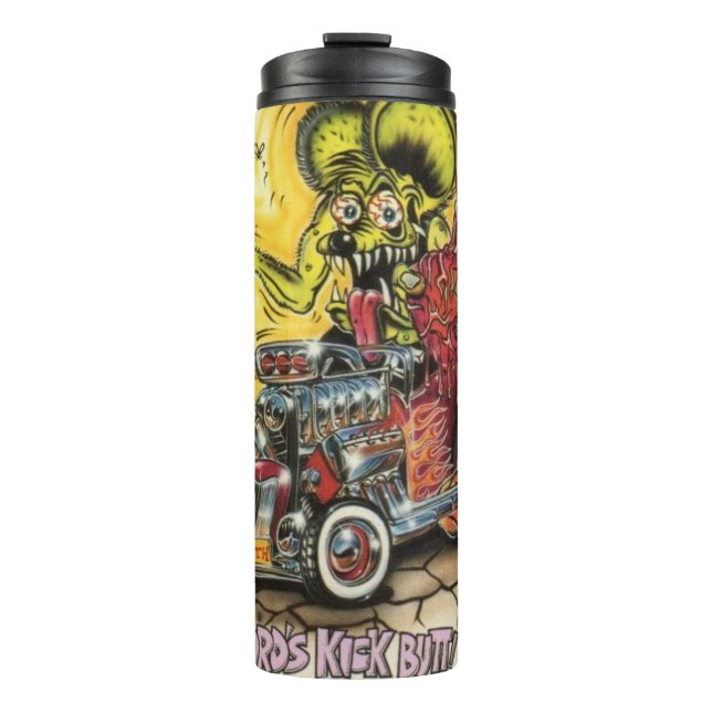 Bouteilles Isothermes Rat Fink 28 Chauffeur à boisson chaude (Devant)