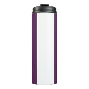 Bouteilles Isothermes rayures Brown, violettes et blanches