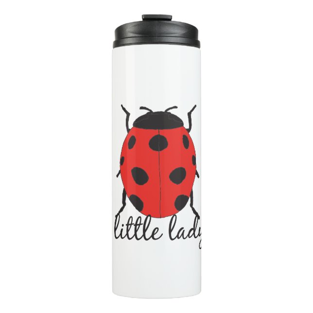 Bouteilles Isothermes Red & Black Baby Ladybug mignon Red Ladybug Insect (Devant)