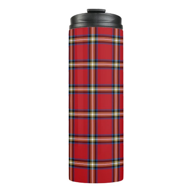 Bouteilles Isothermes Red Plaid, Royal Stewart Tartan (Devant)