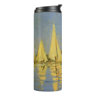 Bouteilles Isothermes Régate à Argenteuil par Claude Monet