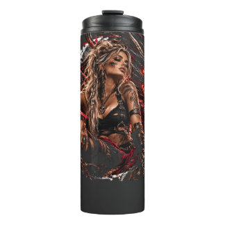 Bouteilles Isothermes Reine Dragon – Femme Puissante et Dragon Majestueu