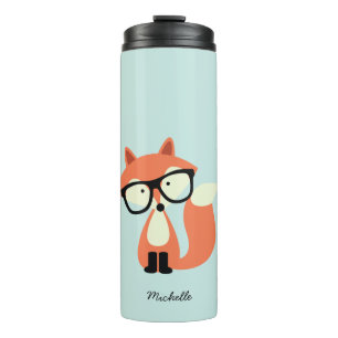 Bouteilles Isothermes Renard rouge Hipster