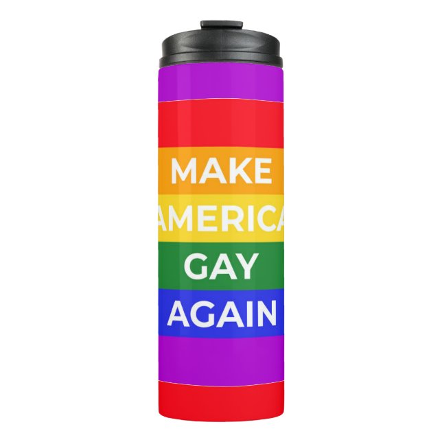 Bouteilles Isothermes Rendre l'Amérique gay (Devant)