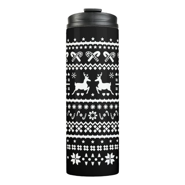 Bouteilles Isothermes rennes de noël (Devant)