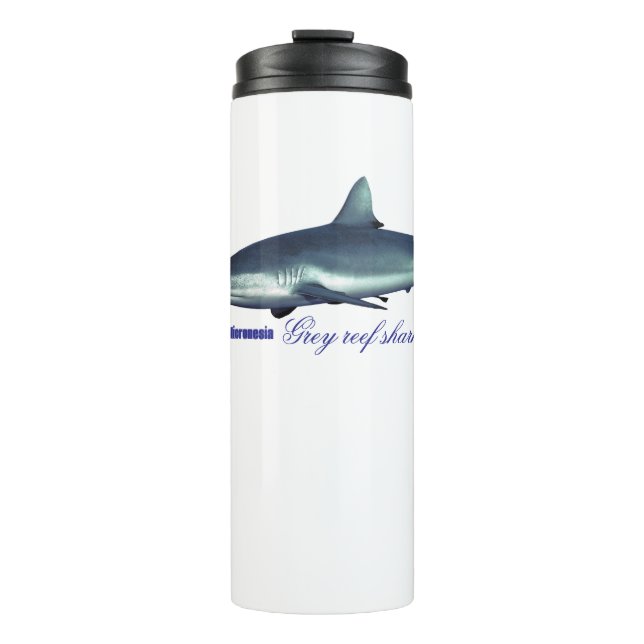 Bouteilles Isothermes requin gris cool (Devant)