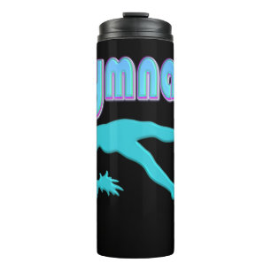 Bouteilles Isothermes Ressort de gymnastique Départ Turquoise