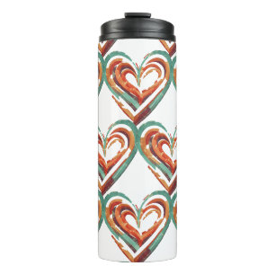 Bouteilles Isothermes Rétro en forme de coeur
