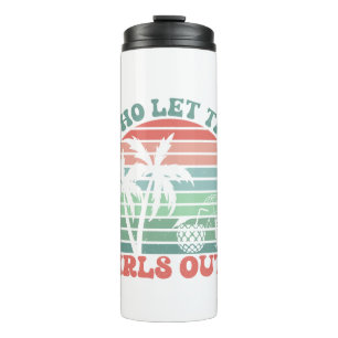 Bouteilles Isothermes Retro Girl'Voyage Week-end Sunset