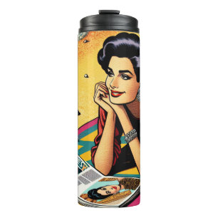 Bouteilles Isothermes Retro Lady at Beach Daydreabout Fashion