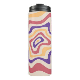 Bouteilles Isothermes Retro starburst sunburst background pattern. 1960s