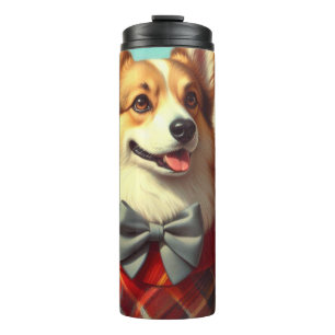 Bouteilles Isothermes Retro Welsh Corgi Cardigan Peinture