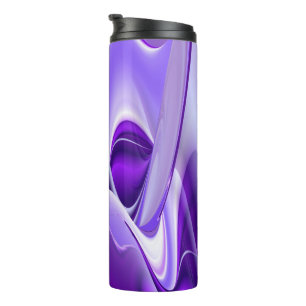 Bouteilles Isothermes Rêves arc-en-ciel à fleurs violettes