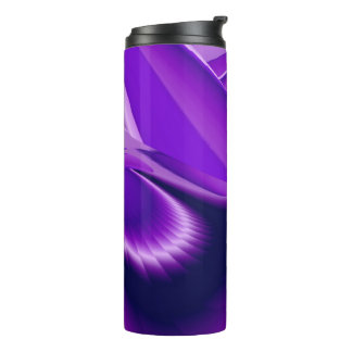 Bouteilles Isothermes Rêves arc-en-ciel à fleurs violettes