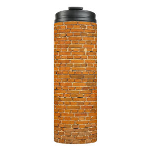 Bouteilles Isothermes revêtement Brown des murs en argile