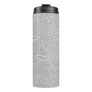 Bouteilles Isothermes Revêtement floral gris