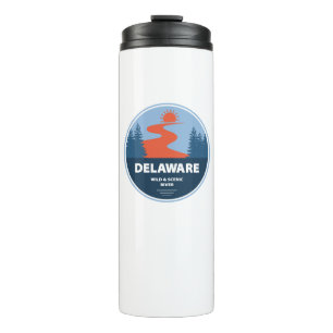 Bouteilles Isothermes Rivière Pittoresque Et Sauvage Du Delaware