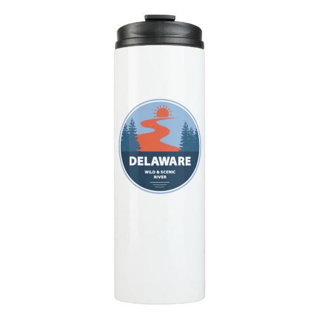 Bouteilles Isothermes Rivière Pittoresque Et Sauvage Du Delaware (Devant)
