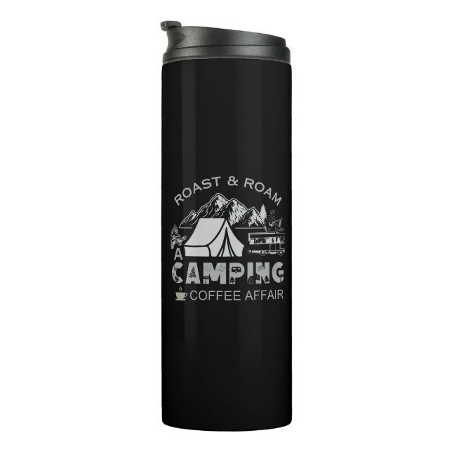 Bouteilles Isothermes Roast & Roam-A Camping Coffee Affair Design (Tourné sur la droite)