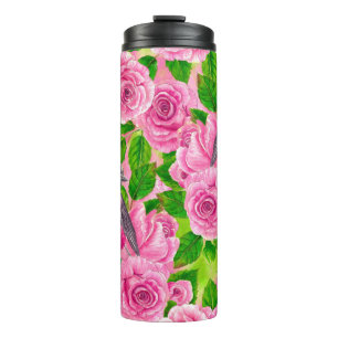 Bouteilles Isothermes Robin rose et rose