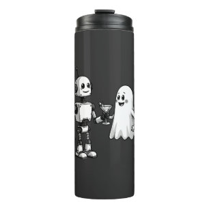 Bouteilles Isothermes Robot Shake Fantôme Éffrayant Halloween rébotique
