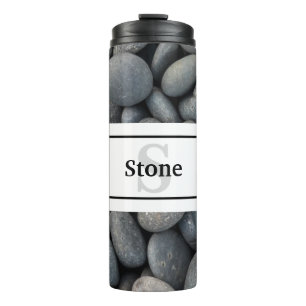 Bouteilles Isothermes Rochers fluviaux avec nom et monogramme