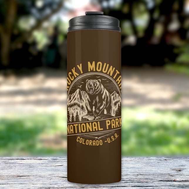 Bouteilles Isothermes Rocky Mountain National Park Colorado (Créateur téléchargé)