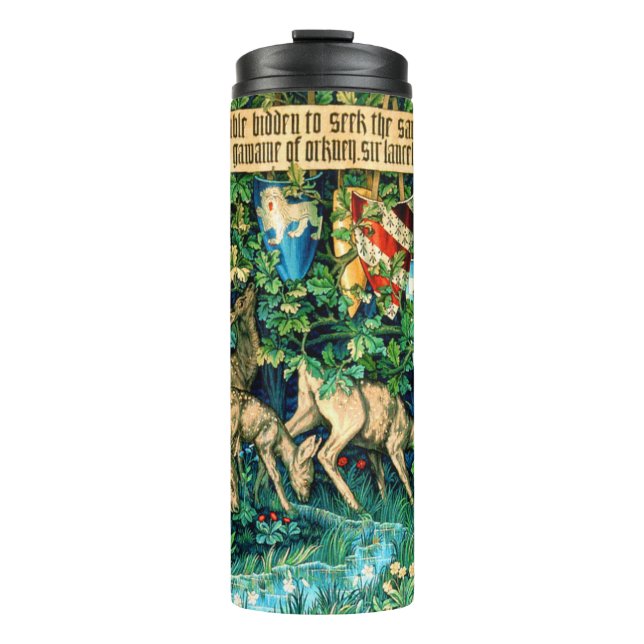Bouteilles Isothermes Roi médiéval Arthur William Morris (Devant)