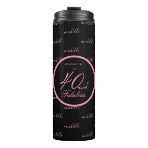 Bouteilles Isothermes Rose 40 et fabuleux anniversaire