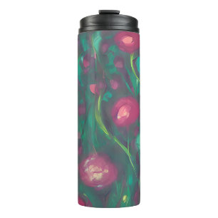 Bouteilles Isothermes Roses rouges abstraites atténuées