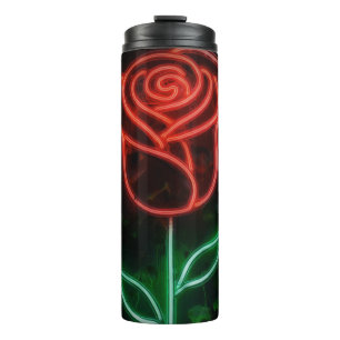 Bouteilles Isothermes Rouge Neon clair Rose Ivy Sweet