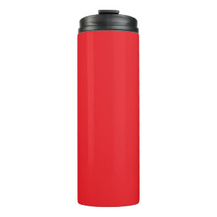 Bouteilles Isothermes Rouge, rouge vif, couleur unie
