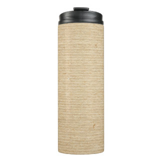 Bouteilles Isothermes Rustic Kraft Papier : Arrière - plan texturé.