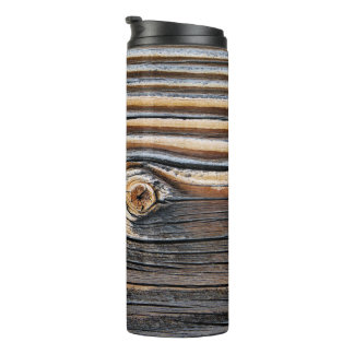 Bouteilles Isothermes Rustic Wood Grain
