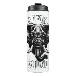 Bouteilles Isothermes Safari Squad African Elephant Zoo Aventure