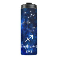 Sagittaire Zodiac Constellation Galaxie Monogramme