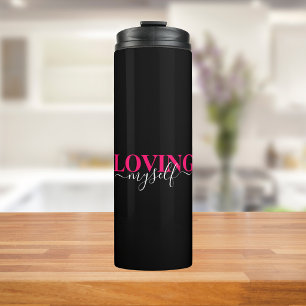 Bouteilles Isothermes S'aimer Typographie d'amour de soi