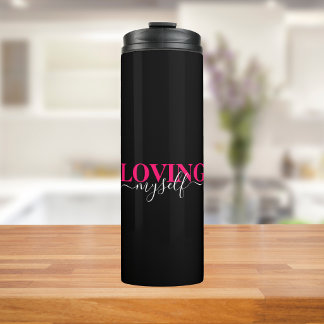 Bouteilles Isothermes S'aimer Typographie d'amour de soi
