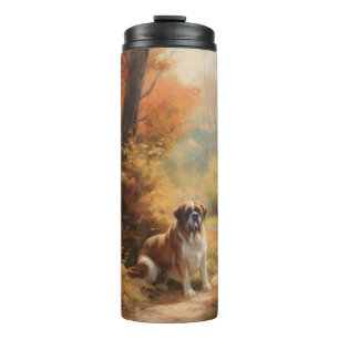 Bouteilles Isothermes Saint Bernard en automne Feuilles Automne automne